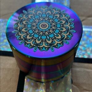 Colorful Mandala Design Container